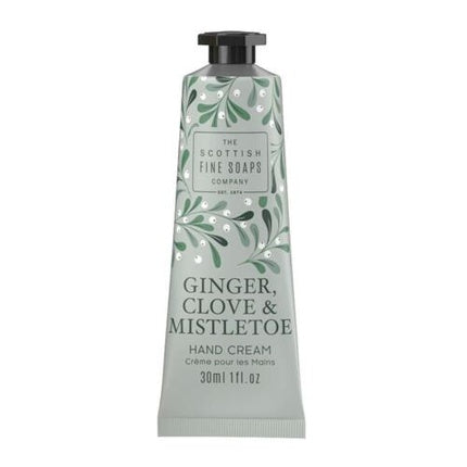 Cremă mâini, Scottish Fine Soaps, Ginger Clove Mistletoe, 30ml
