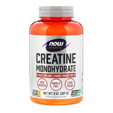 Creatină Monohidrată Now Foods, 227g, Praf alb