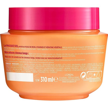 Masca pentru păr L'Oréal Paris Elseve Dream Long, 310 ml