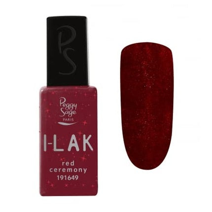 Gel Polish Peggy Sage I-lAK, nuanța red ceremony, 11ml