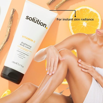 Loțiune pentru corp, The Solution, Vitamin C Brightening Body Lotion, 200ml