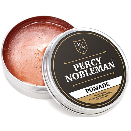 Pomadă păr, Percy Nobleman, 100g, negru