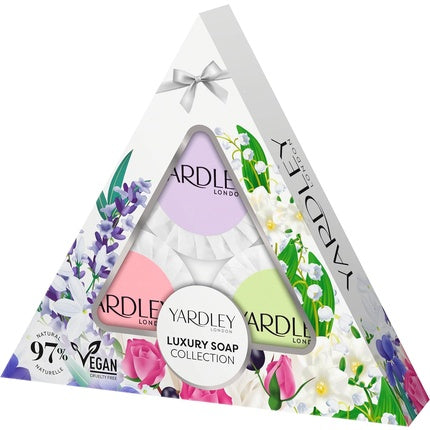 Set săpunuri Yardley London - Mini Luxury Soap Collection, 4 bucăți