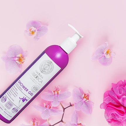 Gel de duș, Natura Siberica, anti-stres, violet