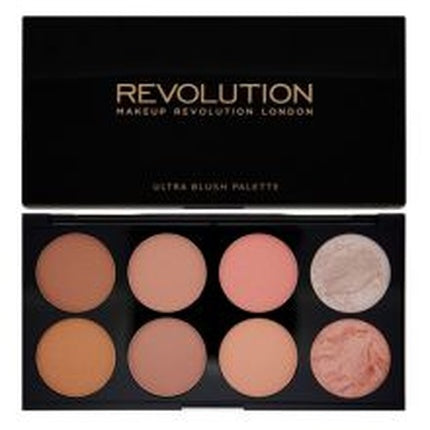 Paleta de blush-uri Makeup Revolution Sugar & Spice, 8 culori