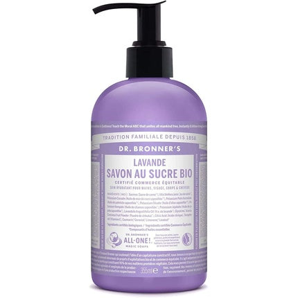 Săpun lichid Dr. Bronner's Shikakai Lavandă, 355 ml