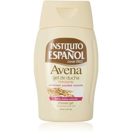 Gel de duș cu ovăz, Instituto Español, hidratant, 100 ml