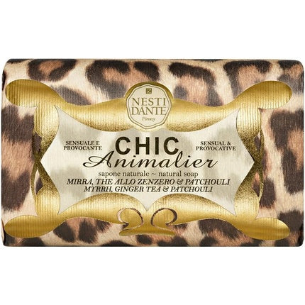 Săpun solid, Nesti Dante, Chic Animalier, 250g, bronz