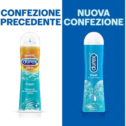 Gel intim, Durex, Fresh, 50ml, albastru