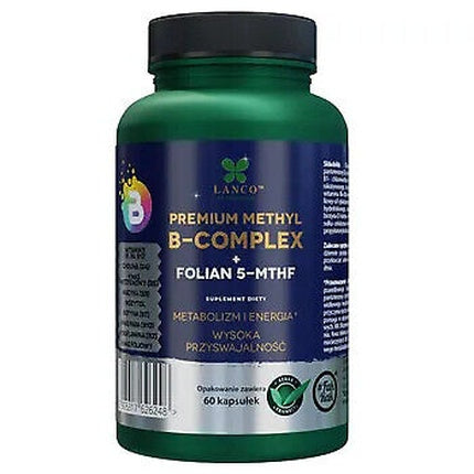 Supliment Nutrițional Lanco Premium Methyl B-Complex 60 Capsule