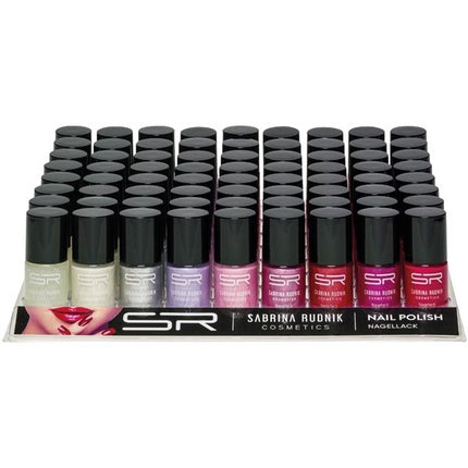 Set 72 Vopsele pentru Unghii Sabrina Season Colors, 12ml, Culori Diverse