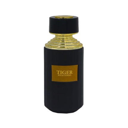Eau De Parfum Louis Martin Tiger pentru femei, 100 ml, negru cu auriu