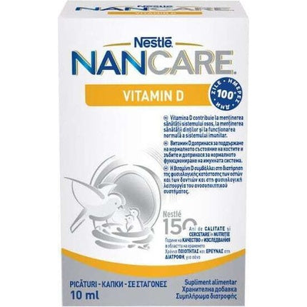 NAN Vitamin D Drops, 10 ml, picături