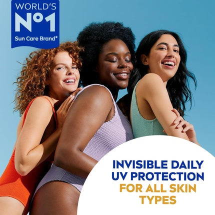 Cremă solară Nivea, SPF50+, 40ml, fluid invizibil