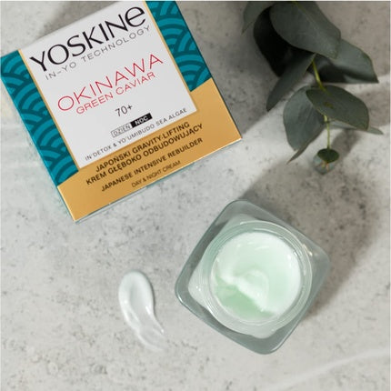 Cremă de zi Yoskine, Okinawa, antirid verde