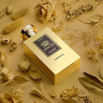 Parfum, Hamidi, Addicted, 120 ml, auriu