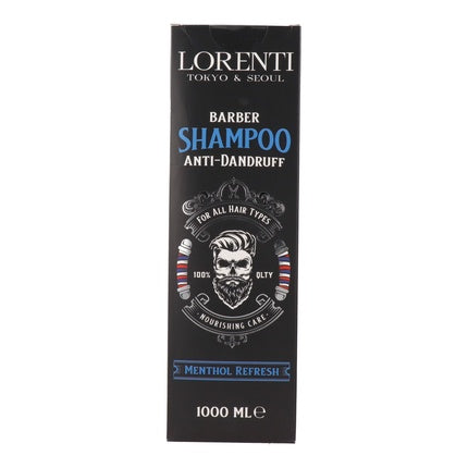 Șampon pentru bărbați Lorenti Menthol Refreshing 1000 ml