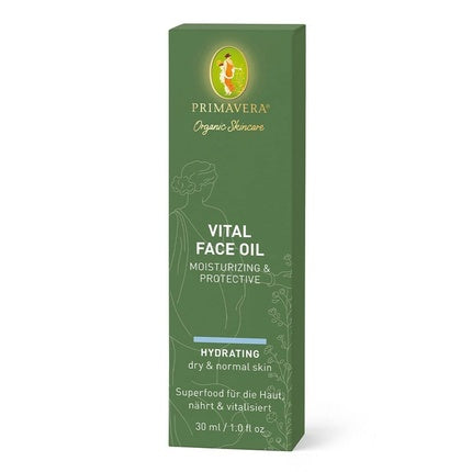 Ulei facial, Primavera, Vital, verde, 30ml