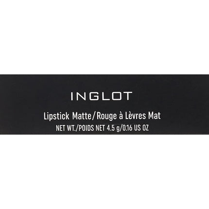 Ruj Inglot AMC Lipstick, model 150, culoare maro-roșcat