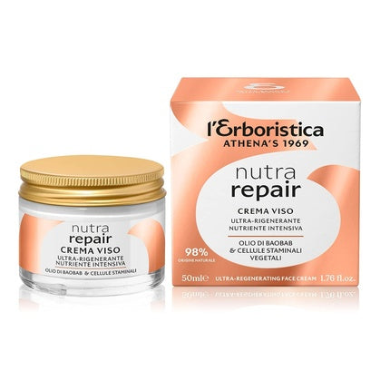 Cremă de față, Erboristica, Oro di Baobab, 50ml