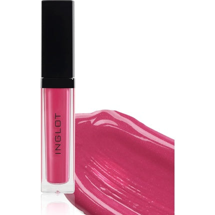 Inglot HD Lip Tint Matte 14, ruj lichid mat, culoare roz pal, ambalaj transparent cu capac negru