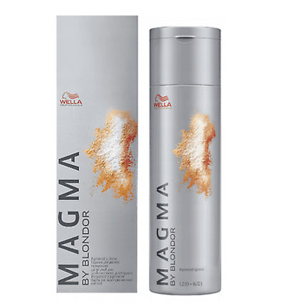 Vopsea Păr Wella Magma Color /57, Argintiu cu Reflexe Aurii, 120g