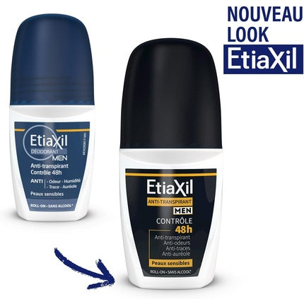 Deodorant Roll-On Etiaxil Men Anti-Transpirant 48h, 50ml