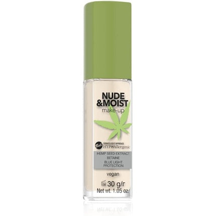 Fond de ten Bell Hypoallergenic Nude & Moist 01 Light Beige 30ml
