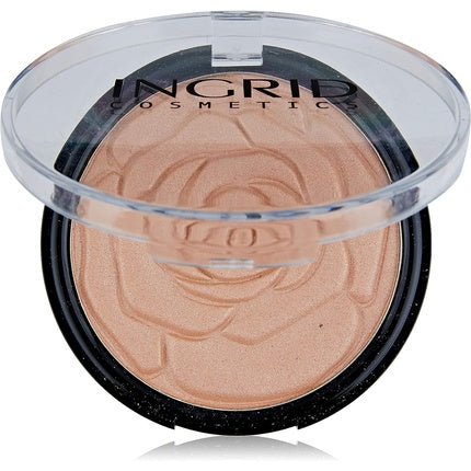 Pudră Față Ingrid Cosmetics HD Transparent, design trandafir, 100g