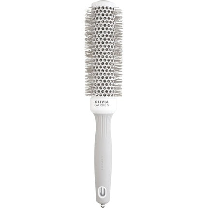 Perie de păr, Olivia Garden, Expert Blowout Speed 35, alb și gri