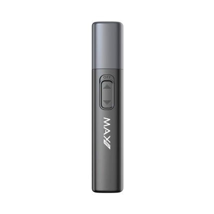 Mașină de tuns pentru nas și urechi Max Pro, design compact, culoare gri