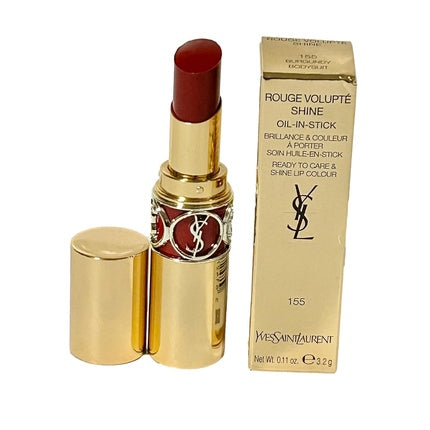 Ruj Yves Saint Laurent Rouge Volupté Shine 155 Bordo
