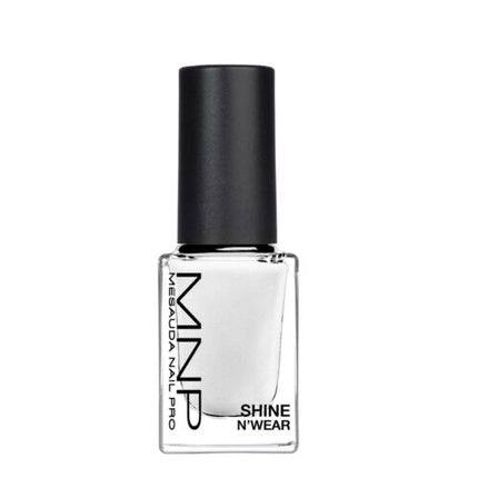 Vopsea de unghii Mesauda MNP Shine N' Wear 300 Luna, 10 ml, Alb Translucid