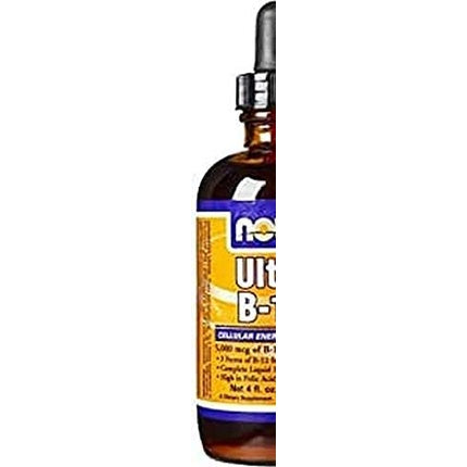 Supliment Vitamină B-12, Now Foods, Ultra Liquid, 118ml, sticlă ambalată