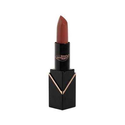 Batom de buze Purobio Only Refill Lipstick Creamy Matte 101 Nude Pink, culoare nude roz