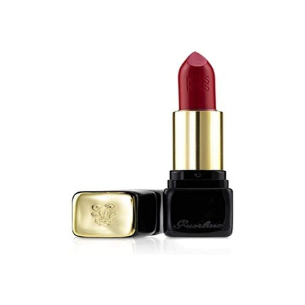 Ruj Phyto Poppy Red n° 329, roșu intens, ambalaj negru și auriu