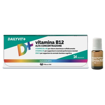 DailyVit+ Vitamina B12, Marco Viti Farmaceutici, 14 fiole, 80 ml