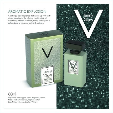 Parfum unisex, Jenny Glow V Aromatic Explosion, 80ml, gri