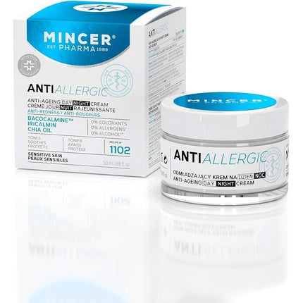 Cremă de Față Mincer Anti-Allergic, 50ml