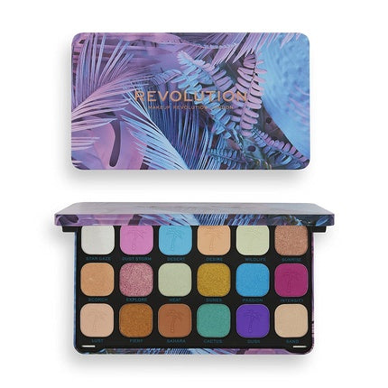 Paletă Farduri, Makeup Revolution, 18 culori, multicolor