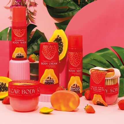 Cremă de mâini, The Somerset Toiletry Company, căpșuni și papaya, 200ml