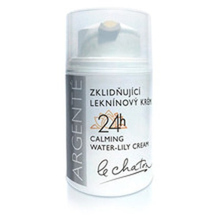 Cremă hidratantă, Le Chaton, Calming Waterlily Cream, 24h hidratare, alb