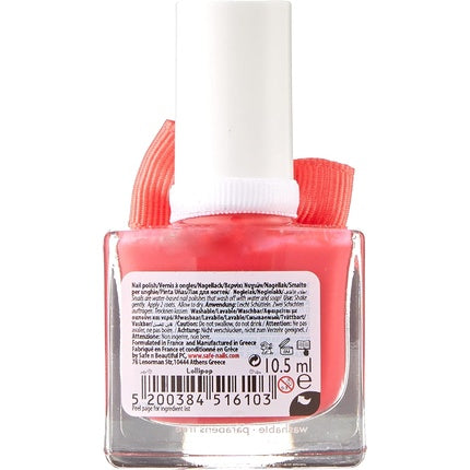 Lac de unghii Snails Safe Nails, Lollipop, piersică, 12ml