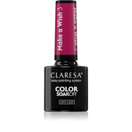 Gel Lacru Claresa Make A Wish, 5 ml, Culoare roz intens