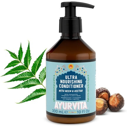 Condiționator Anti-mătreață Ayurvita cu Neem și Reetha, 300 ml