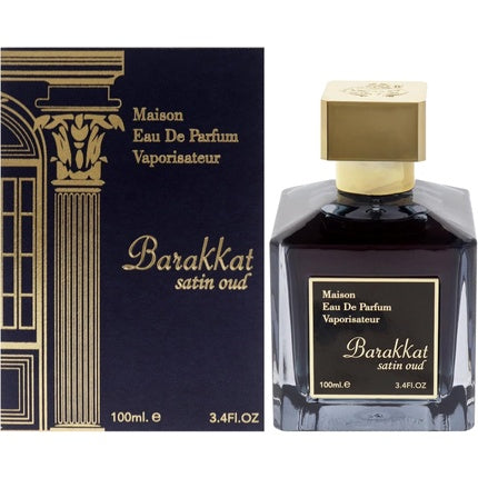 Barakkat Oud Satin Eau de Parfum Spray, Youshah Perfumes, 100ml