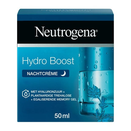 Neutrogena Hydro Boost, Crema de noapte pentru ten uscat și foarte uscat, 50 ml