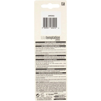 Mascara Maybelline Total Temptation, negru