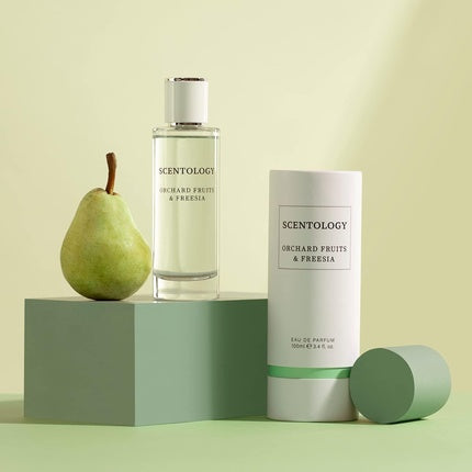 Parfum Scentology, Orchard Fruits & Freesia, 100ml, verde