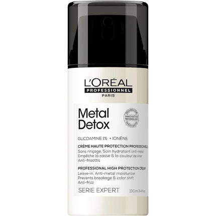 Crema Leave-In pentru Par Deteriorat, L'Oréal Professionnel, Metal Detox, 100ml